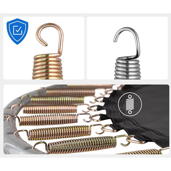 Trampolin s zaštitnom mrežom i ljestvama HENZEN 305 cm plava FT10