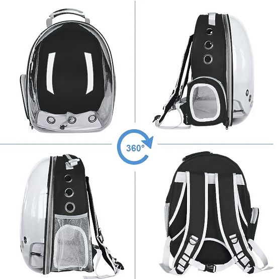 Transporter za životinje P70259 Crni