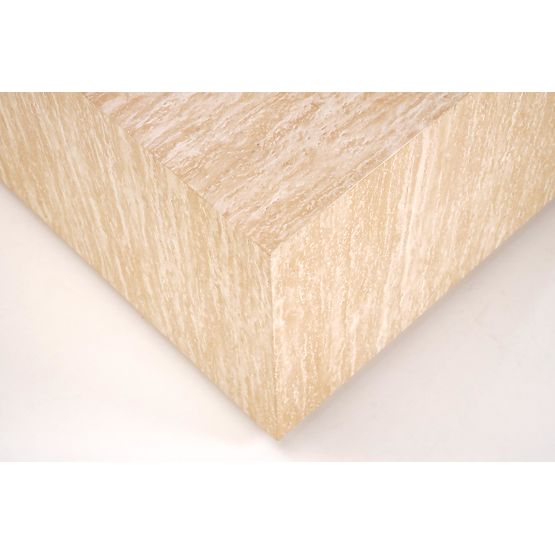 TRAVERTINO KWADRAT stolić za kavu, travertin (1p=1ks)