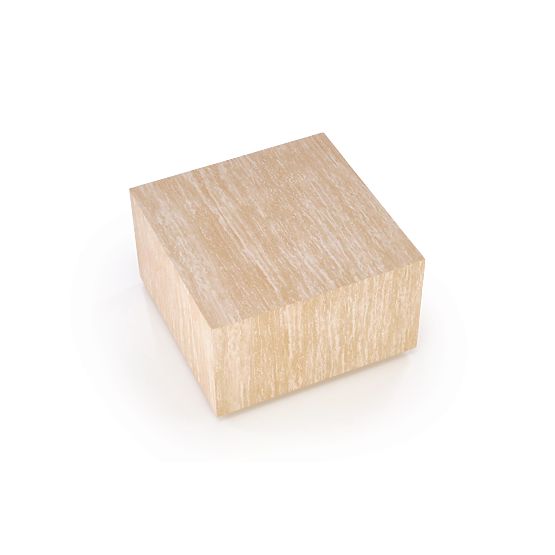 TRAVERTINO KWADRAT stolić za kavu, travertin (1p=1ks)