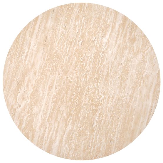 TRAVERTINO OKRUGLI konferencijski stolić, travertin