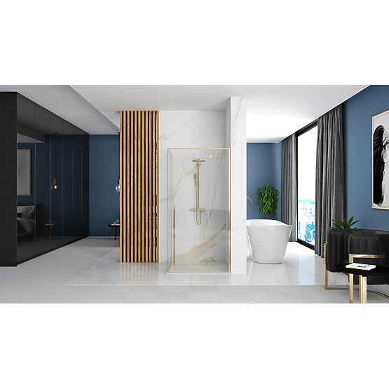 Tuš kabina Rea Fargo 120x90 Gold