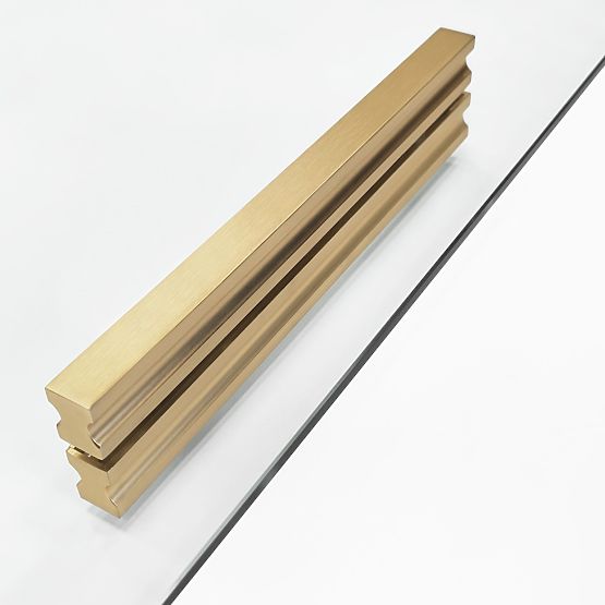 Tuš kabina REA Montana Double Zlatni Četkani 90x90