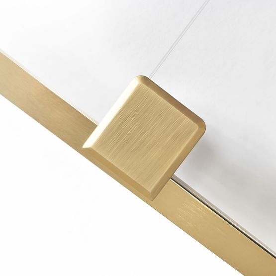 Tuš kabina REA Montana Zlatni Brušeni 130x90