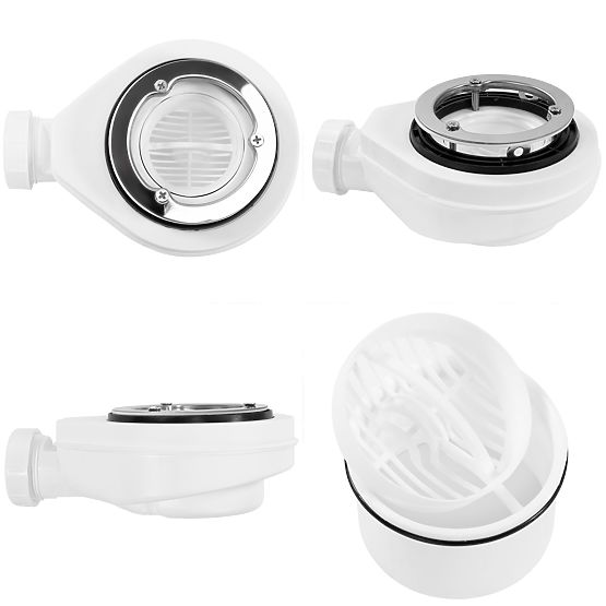 Tuš kada Bazalt Long White 80x100