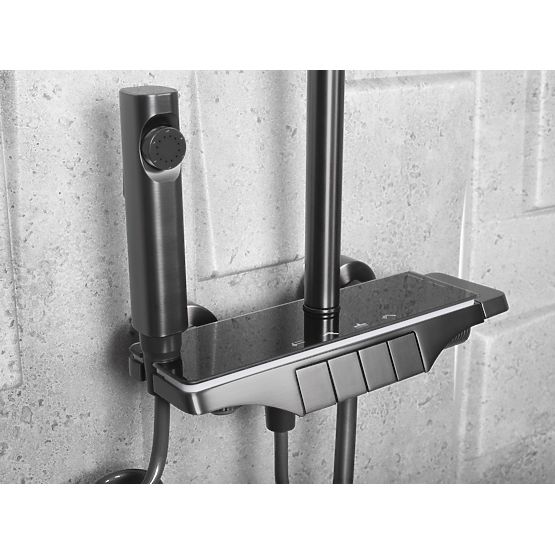 Tuš set REA Savio s LED zaslonom Titan