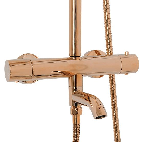 Tuš set s termostatom Rea Lungo Bakar