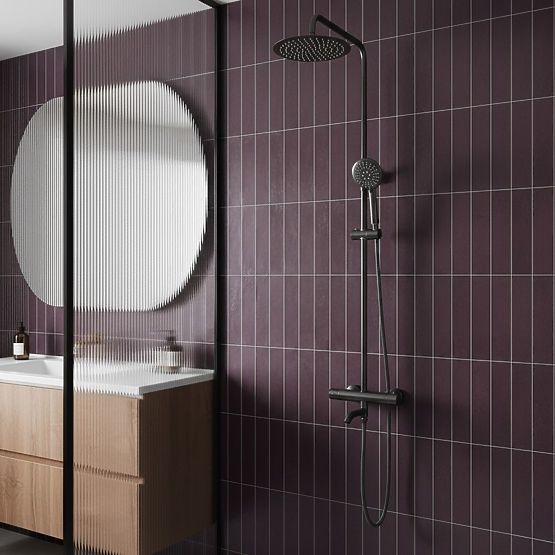 Tuš set s termostatom Rea Lungo Titan