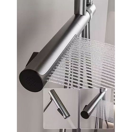 Tuš set s termostatom REA Pedro Crna