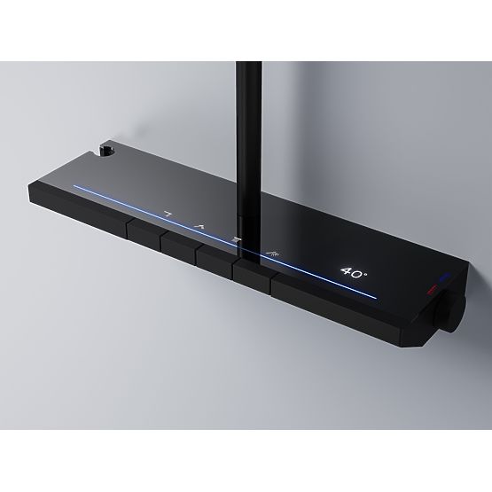 Tuš set s termostatom REA Pedro Crna