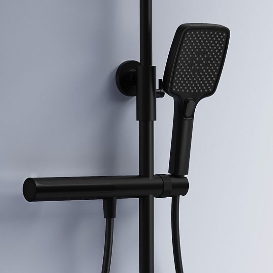 Tuš set s termostatom REA Pedro Crna