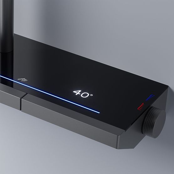 Tuš set s termostatom REA Pedro Titan