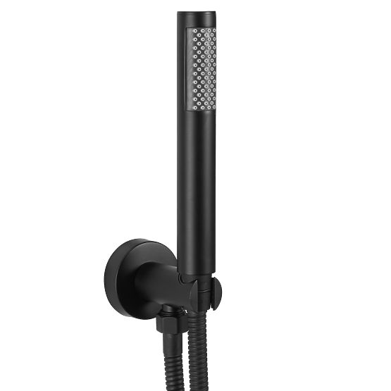 Ugradbeni tuš set s termostatom LUNGO Crna + BOX