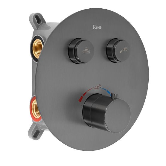 Ugradbeni tuš set s termostatom Rea Lungo Titan + BOX