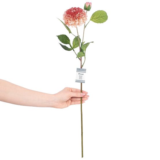 Umjetni cvijet BOŽUR koraljna boja moderni stil ameliahome