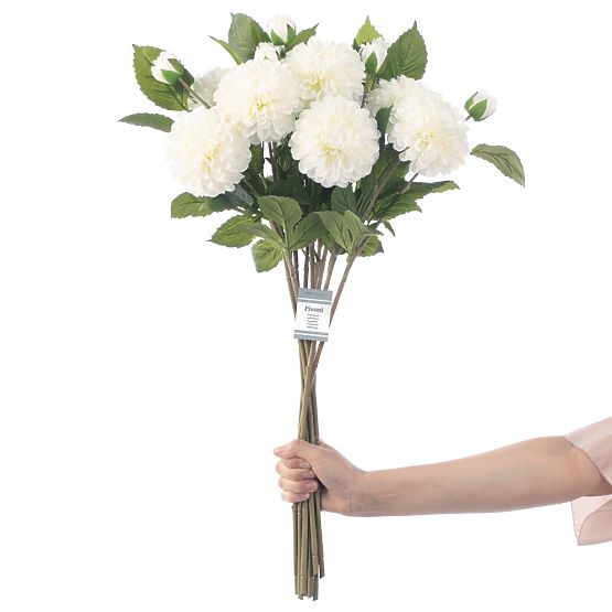 Umjetni cvijet BOŽUR krem boja moderni stil ameliahome