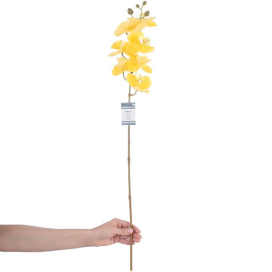 Umjetni cvijet FALENI žute boje modernog stila ameliahome