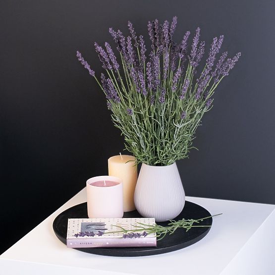 Umjetni cvijet LAVI ljubičasta boja boho stil ameliahome