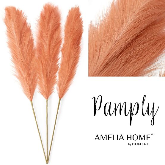 Umjetni cvijet PAMPLY koraljni ameliahome
