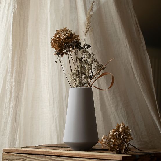 Vaza BURMILLA boja cappuccino boho stil za interijer ameliahome