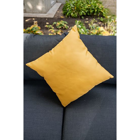 Veliki aluminijski kutni set sa stolom MASSIMO crni