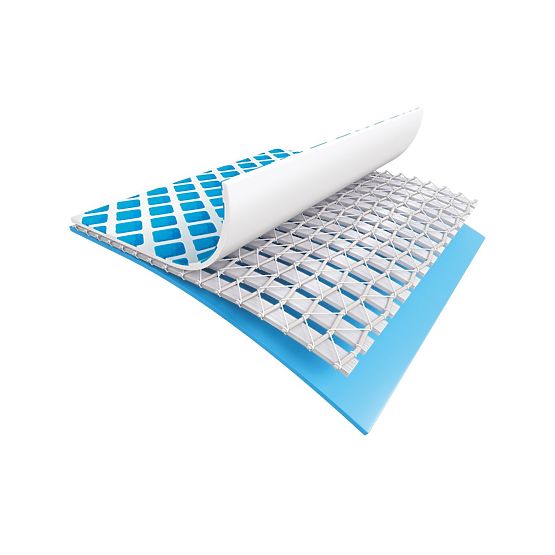 Veliki pravokutni vrtni bazen s okvirom 2,6x1,6m