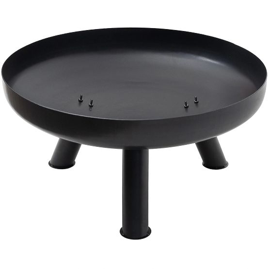 Veliko čvrsto lijevano željezno vrtno ložište 60 cm idealno za logorsku vatru