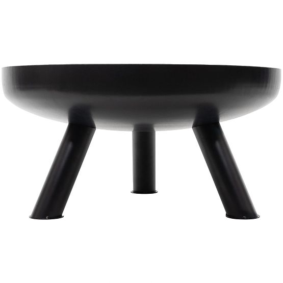 Veliko čvrsto lijevano željezno vrtno ložište 60 cm idealno za logorsku vatru