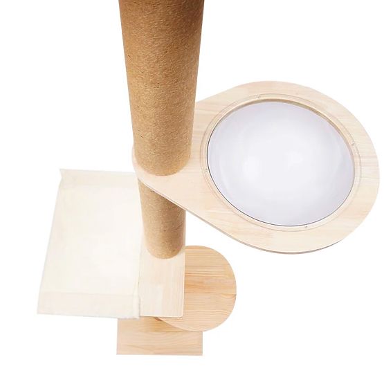 Veliko grebalica za mačke Bež 255-265cm P70503