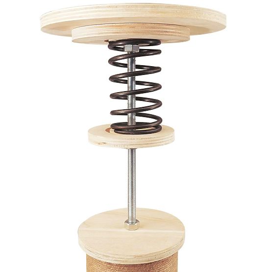 Veliko grebalica za mačke Bež 255-265cm P70503