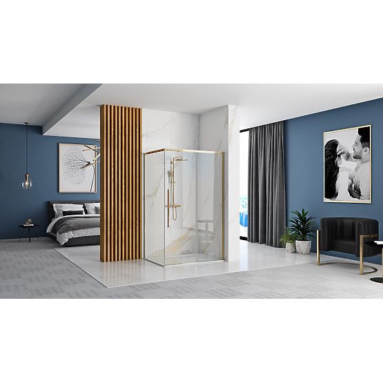 Vikendica tuš SOLARNI ZLATNI 120x90