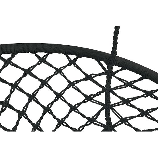 Viseća stolica Bocianie gnijezdo TOGO crna