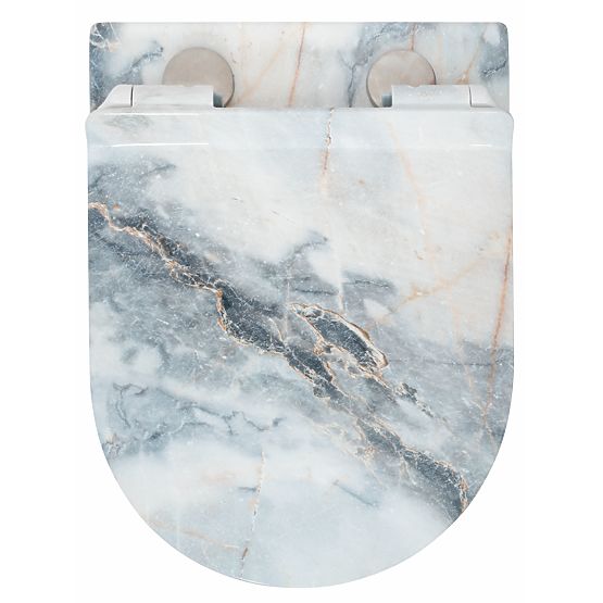 Viseća WC školjka Carlos Slim Rimless Granit Shiny N