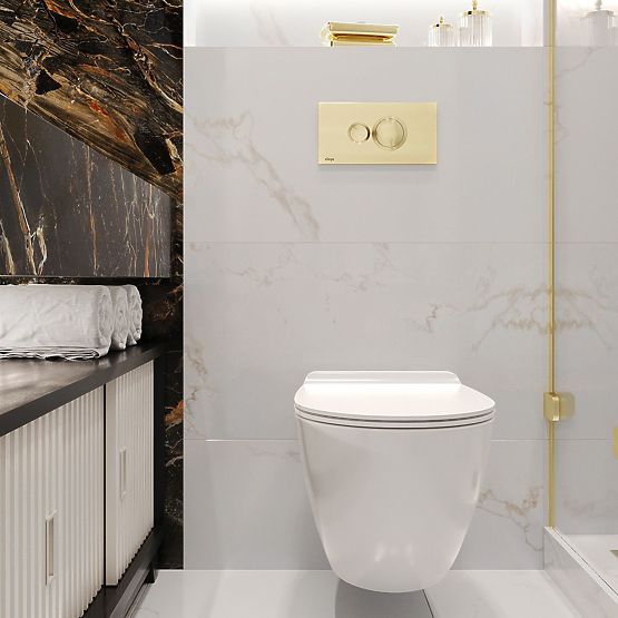 Viseća WC školjka Rea Carter N2 Rimless