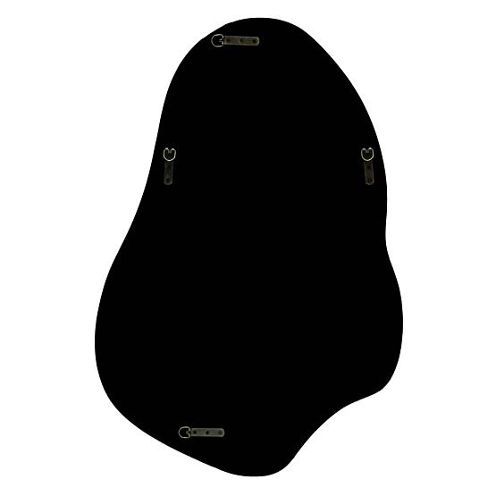 Viseće ogledalo Maluma, crveno, sjajno