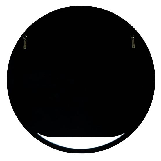 Viseće okruglo ogledalo Zelia, tamno zeleno, sjajno