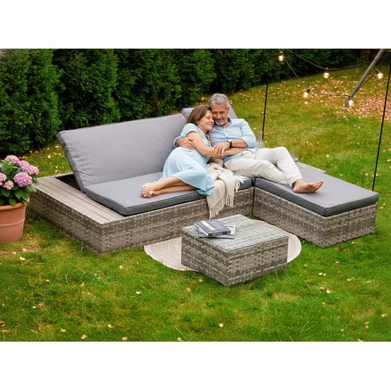 Višenamjenski krevet od tehnoratana DIABOLICO