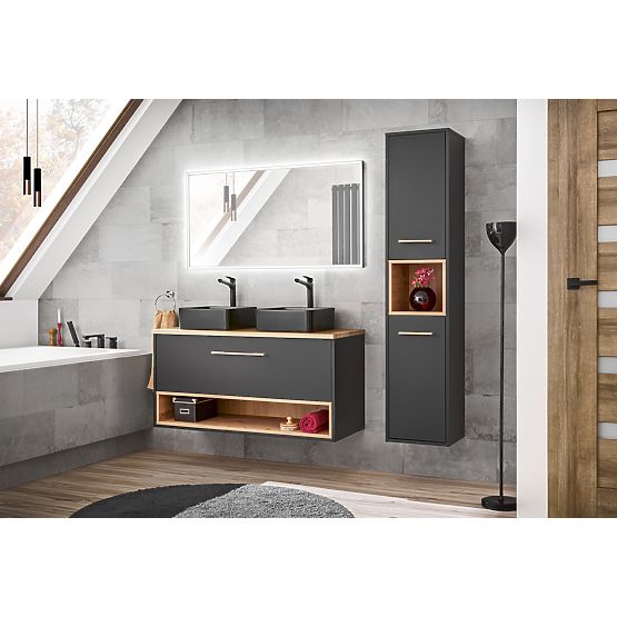 Visoka ormarić s 2 vrata