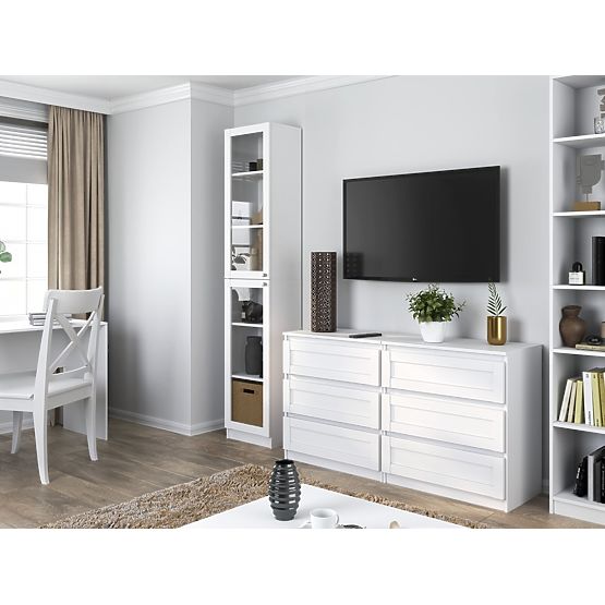 Vitrina PAFOS W40/2S BIJELA