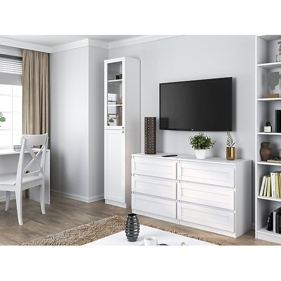 Vitrina PAFOS W40/SH BIJELA