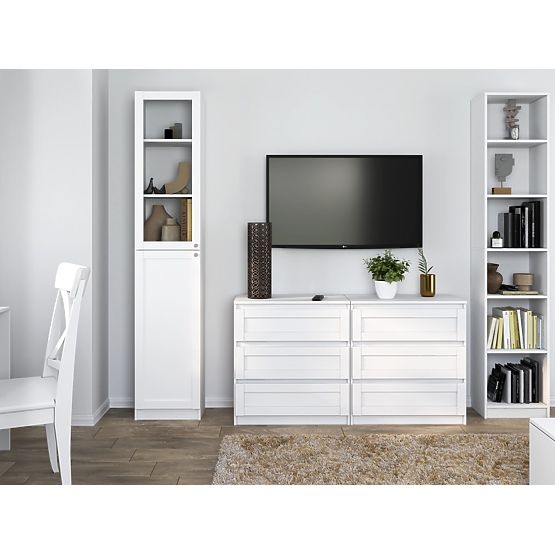 Vitrina PAFOS W40/SH BIJELA