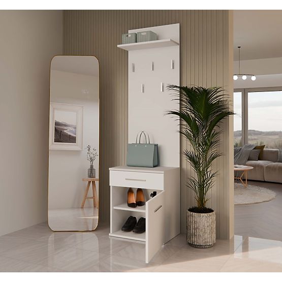 Vješalica Duo DUO BIJELA