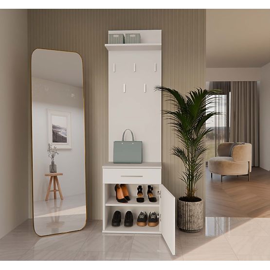 Vješalica Duo DUO BIJELA