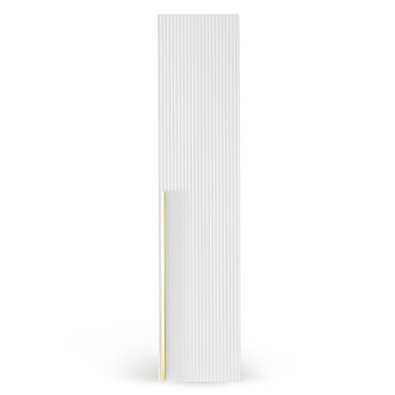 Vrata za ormar Neroli, 45,6 cm, jednostruki utori, bijela