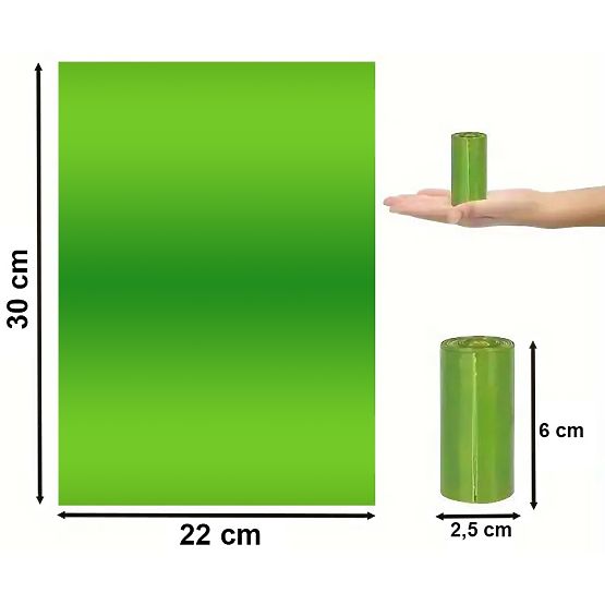 Vrećice za pseći izmet GIZMO 400 komada