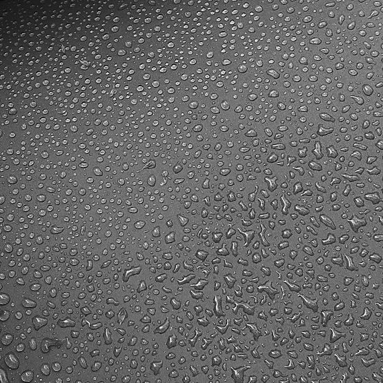 Vrtna klupa od tehnoratana sofa CORDOBA crna sa sivim jastucima