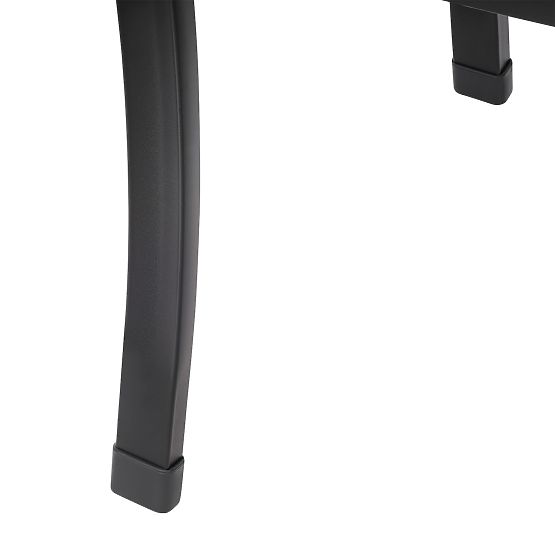 Vrtna klupa s naslonom parkovna za terasu balkon metalna konstrukcija