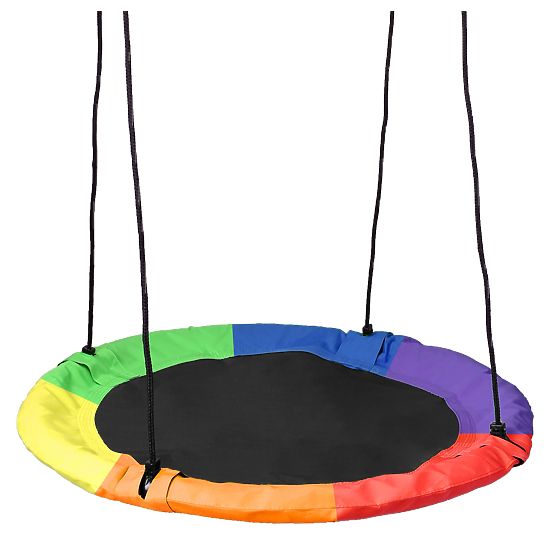 Vrtna ljuljačka gnijezdo Romek multicolor 60 cm