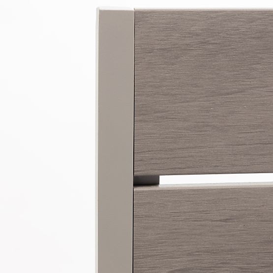 Vrtna stolica Drillo aluminijska, bež-siva, polywood