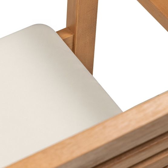 Vrtna stolica Familis ll eukaliptusovo drvo FSC, izgled tikovine, bež